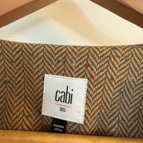 Cabi Penny Blazer, Herringbone Fleck Size XS - Picture 3 of 7